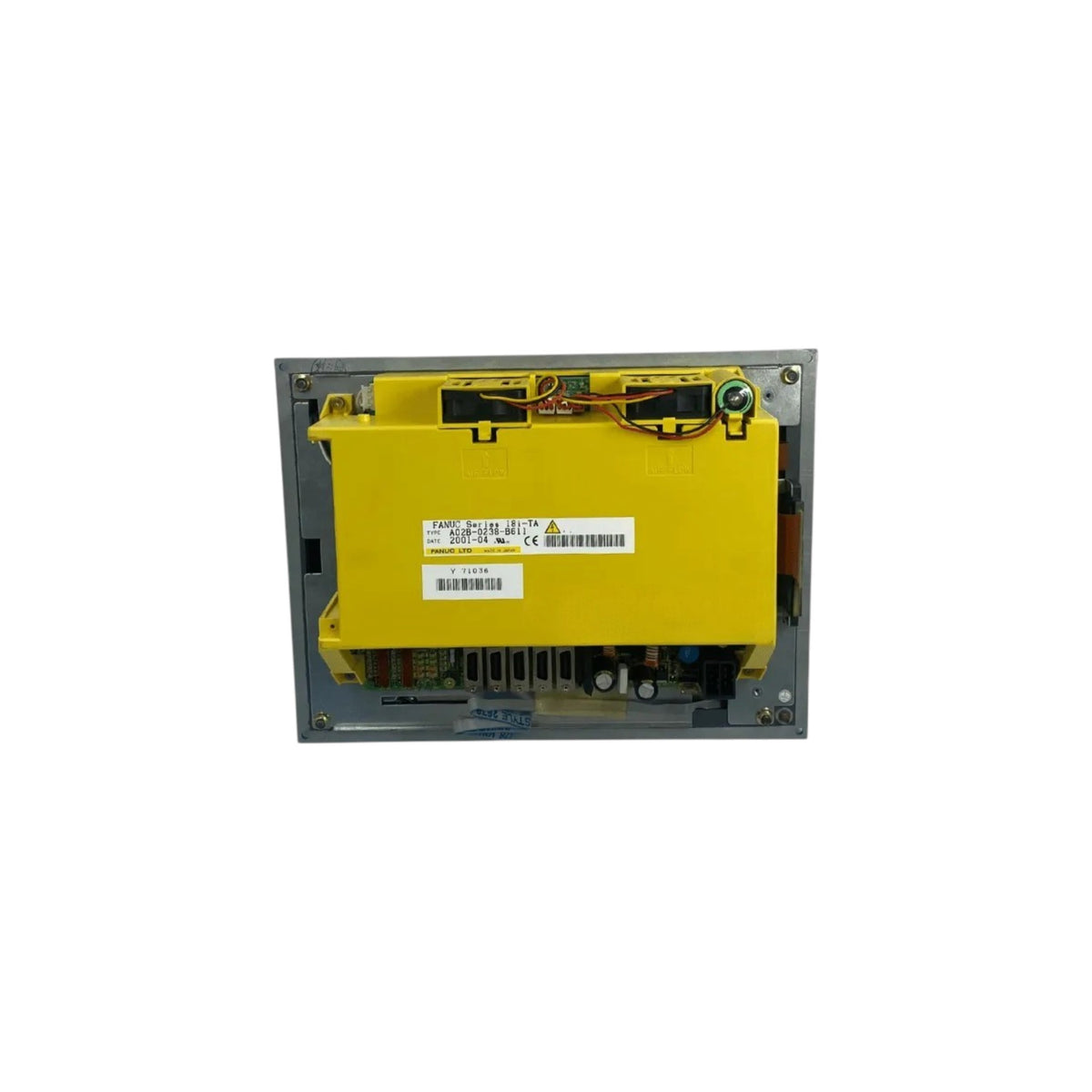 Fanuc 180i PC (486DX4) 10.4" High-Intensity LCD Basic Unit with Soft Keys (4 Option Slots) A02B-0238-B653