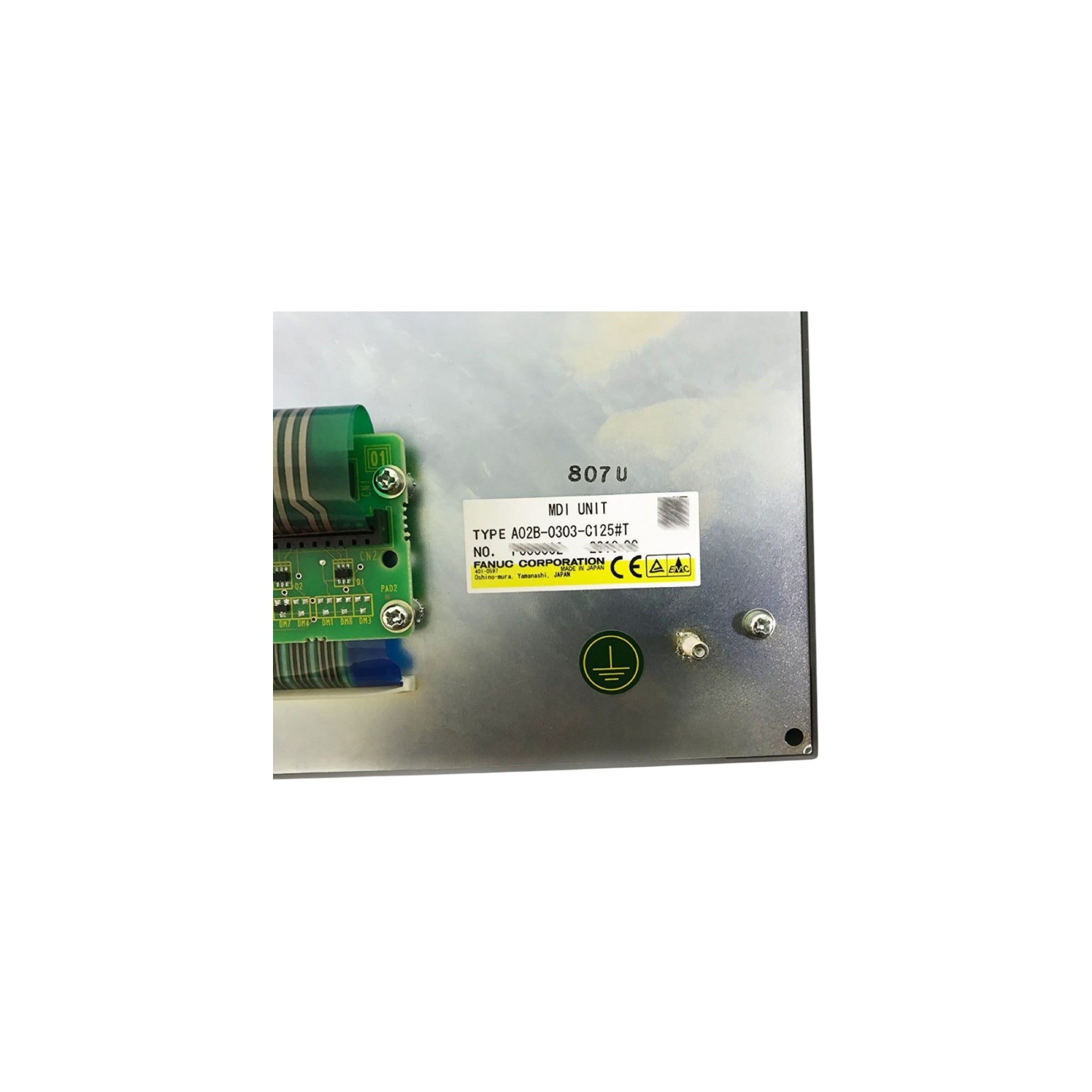 Fanuc MDI Unit T Series Standard Keyboard Horizontal A02B-0303-C125#T (30i/31i/32i-A)