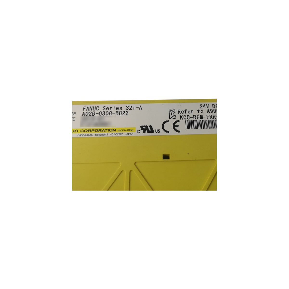 Fanuc 32i-Model A Stand-Alone Basic Unit (2 Slots, Optional Settings) A02B-0308-B822