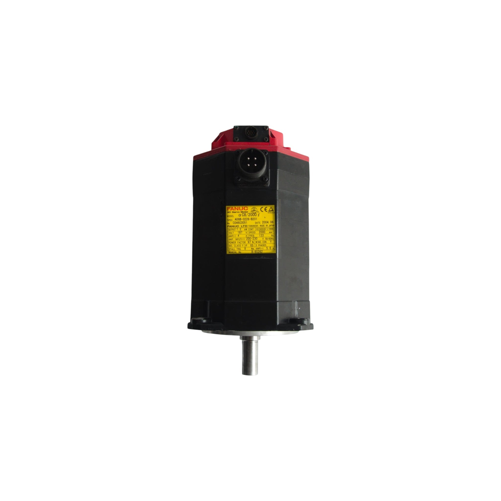 Fanuc Servo Motor αiS 500/3000HV A06B-0297