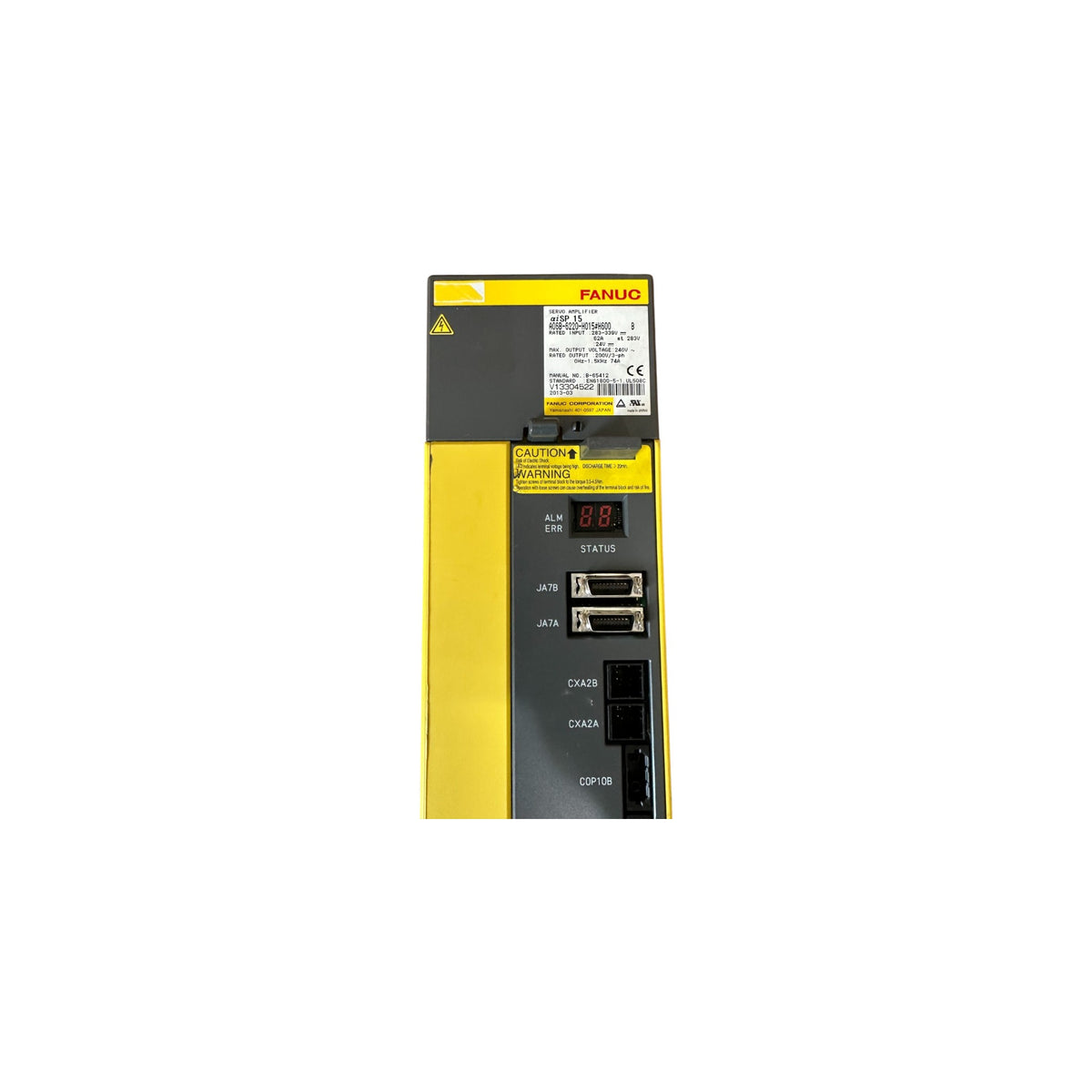 Fanuc Spindle Amplifier αiSP 15-B A06B-6220-H015#H600