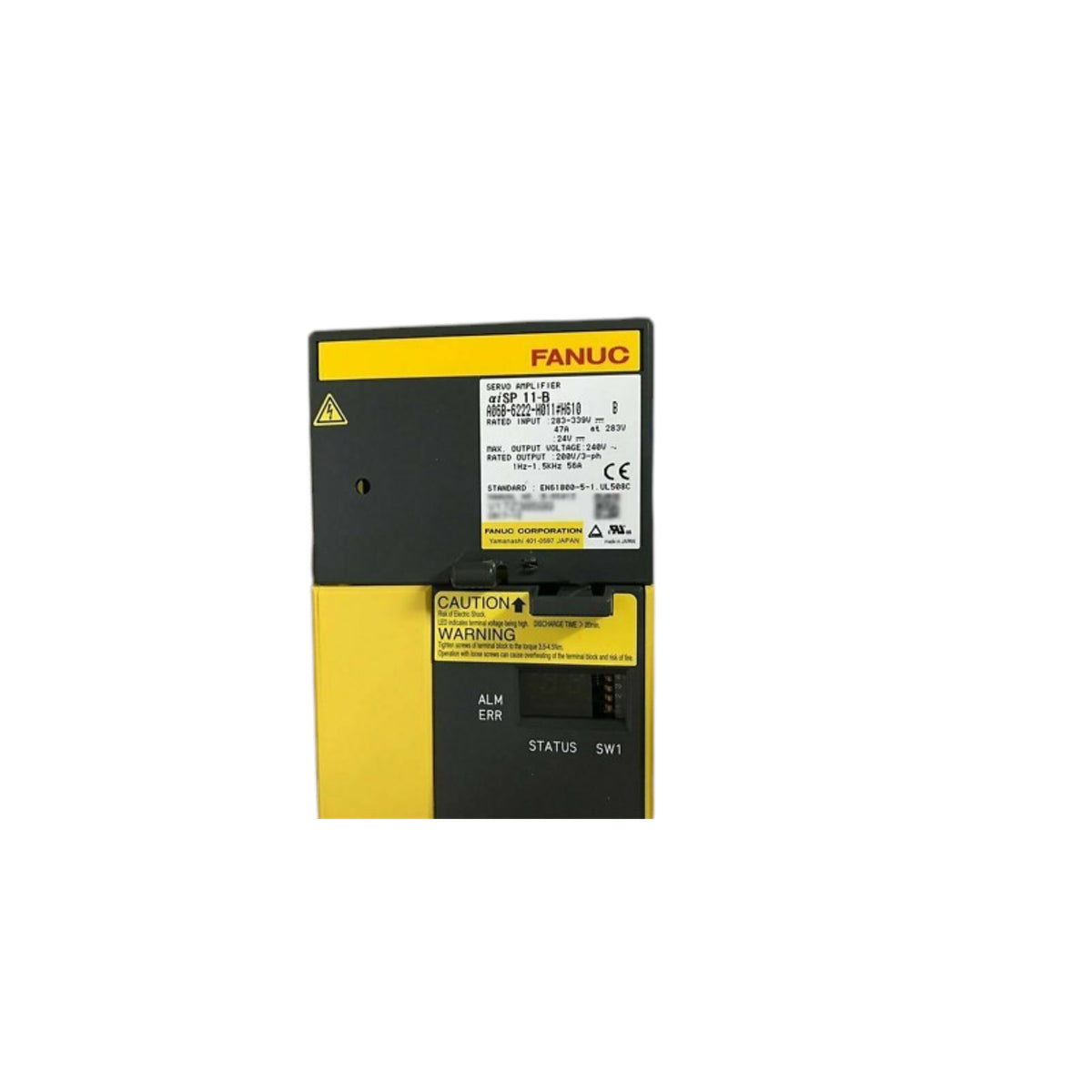 Fanuc Spindle Amplifier αiSP 11-B A06B-6222-H011#H600