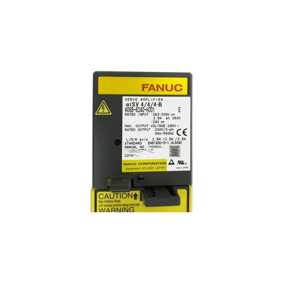 Fanuc Servo Amplifier αiSV 4/4/4-B A06B-6240-H301