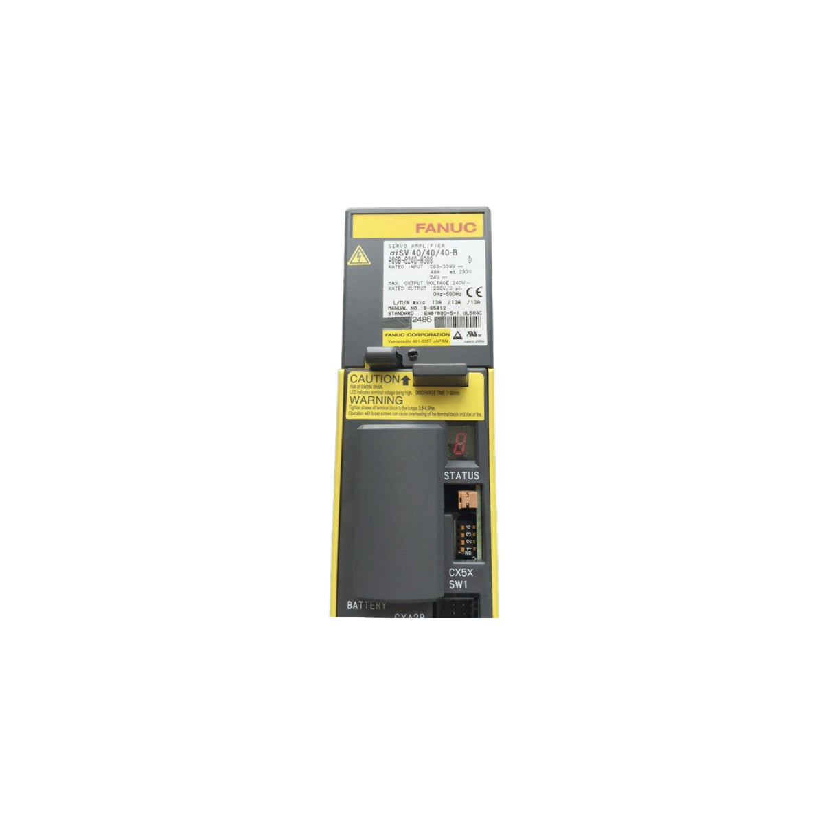 Fanuc Servo Amplifier αiSV 40/40/40-B A06B-6240-H308
