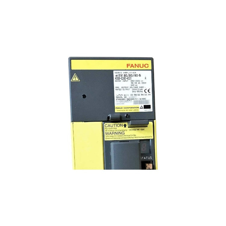 Fanuc Servo Amplifier αiSV 80/80/80-B A06B-6240-H331