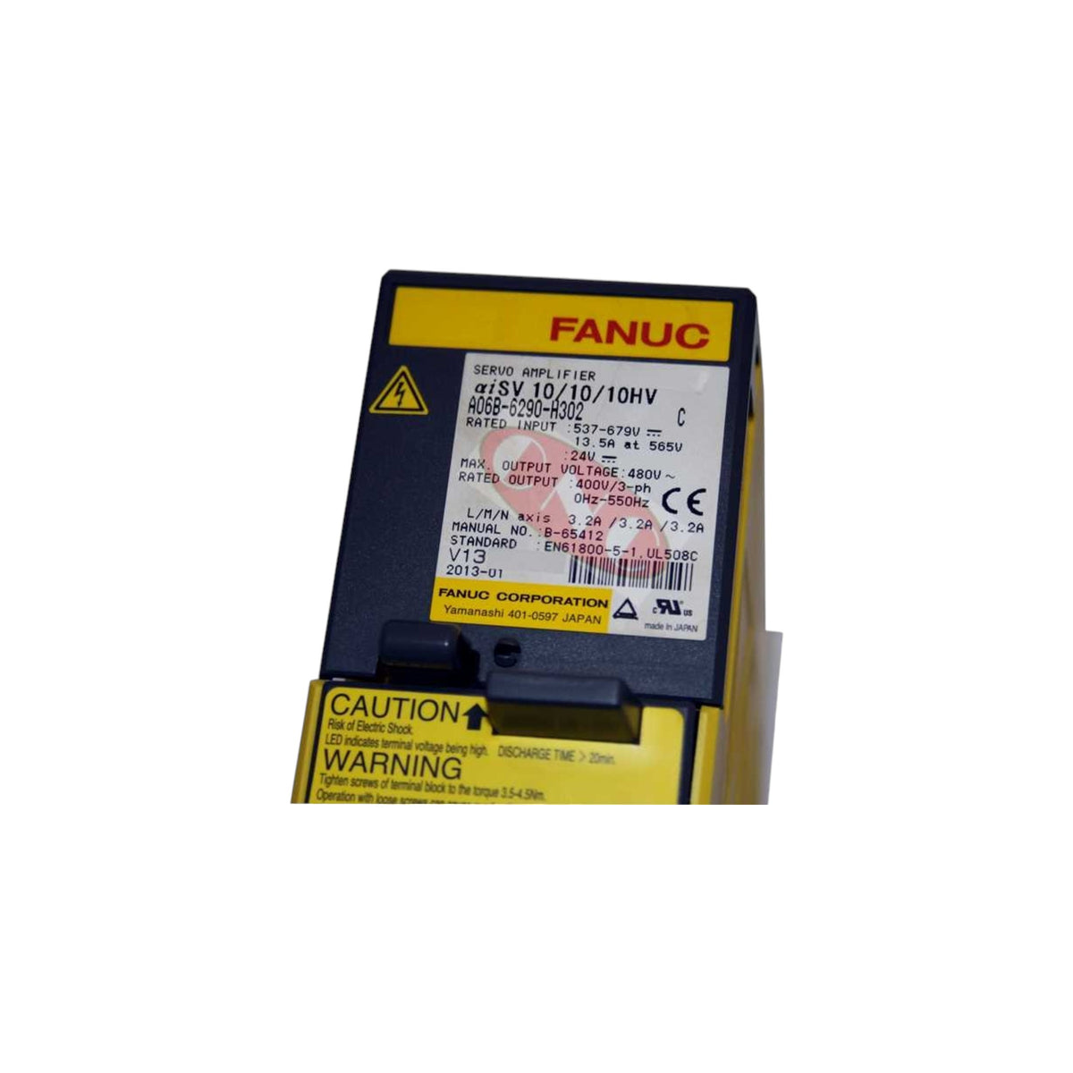 Fanuc Servo Amplifier αiSV 10/10/10HV-B A06B-6290-H302