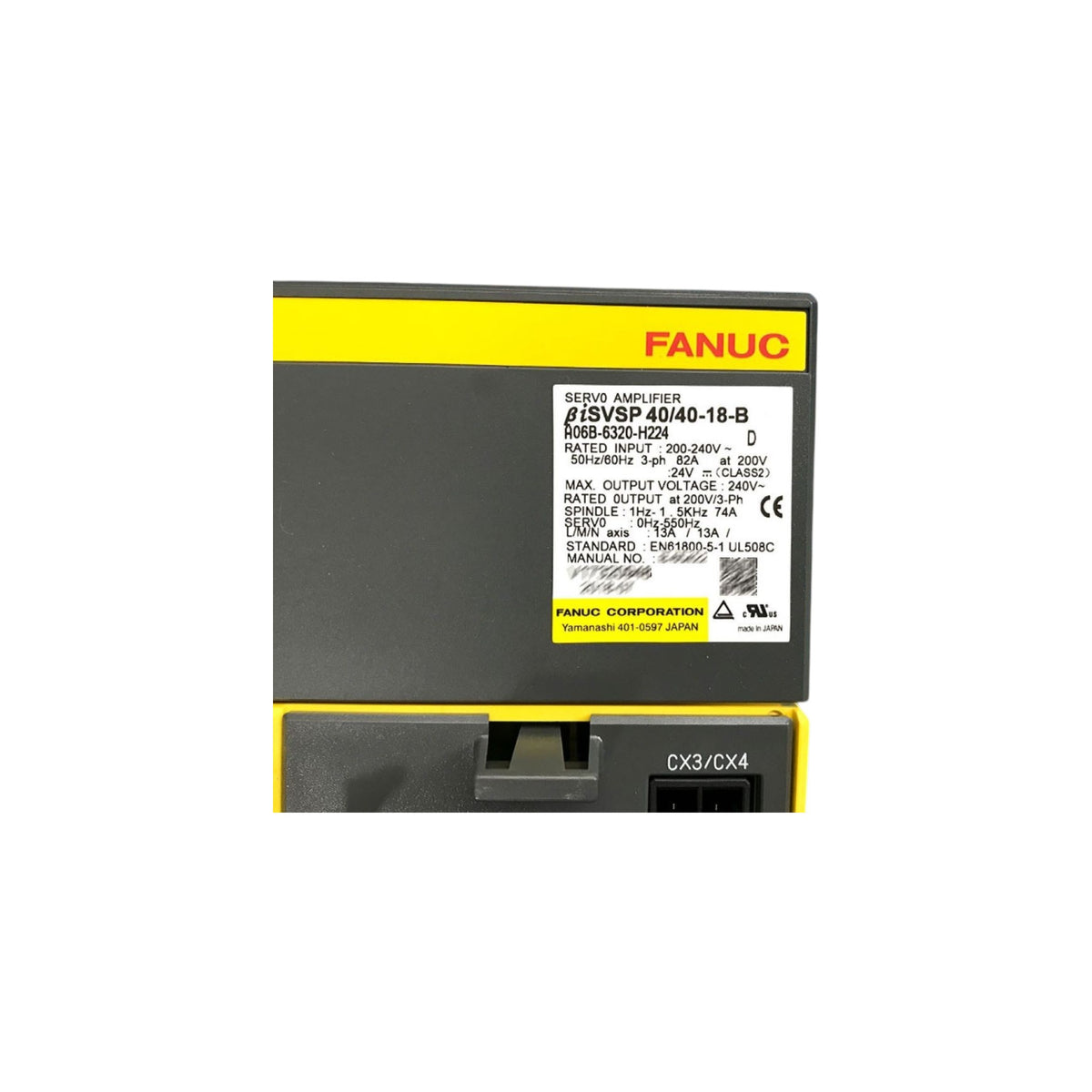 Fanuc Combi Drive βiSVSP 40/40-18-B A06B-6320-H224