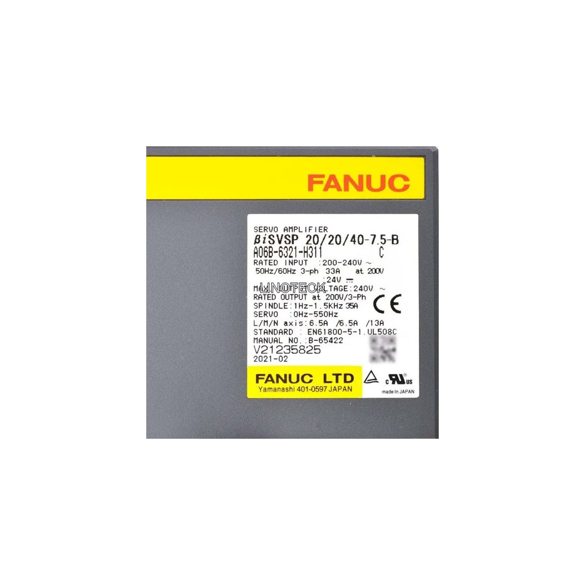 Fanuc Combi Drive βiSVSP 20/20/40-7.5-B A06B-6321-H311