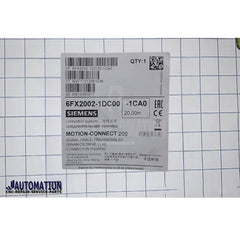 Siemens IP20 PLC I/O for PPU 6FX2002-1DC00-...