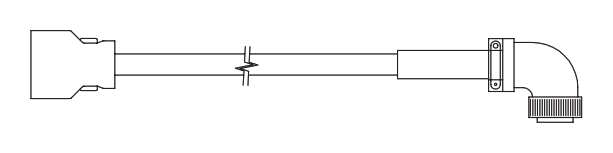 Fanuc A02B-0200-K801 cable drawing