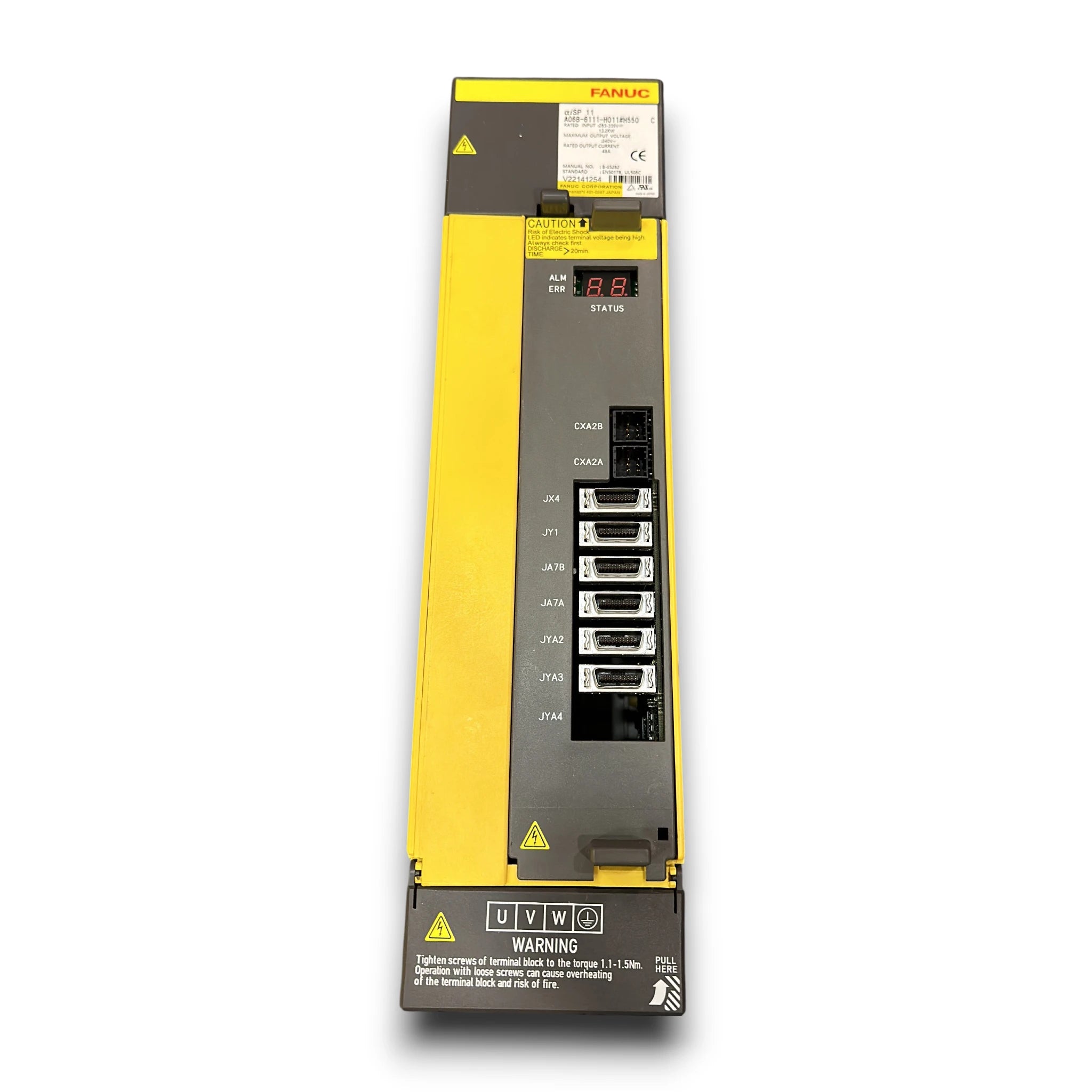 Fanuc ai Spindle Amplifier 200VAC-input A06B-6111-H011#H500