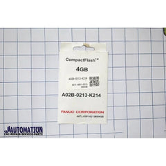 Fanuc Compact flash card (32GB) 0i - F Plus Series A02B - 0213 - K217 - JJAutomation