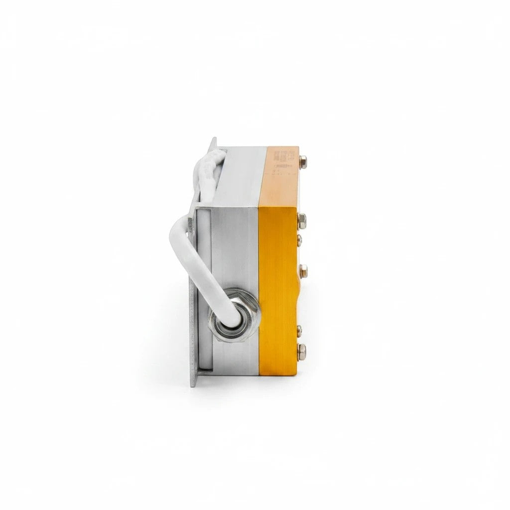 JJAutomation gold-anodized aluminum housed power resistor for industrial CNC braking and motor control systems.