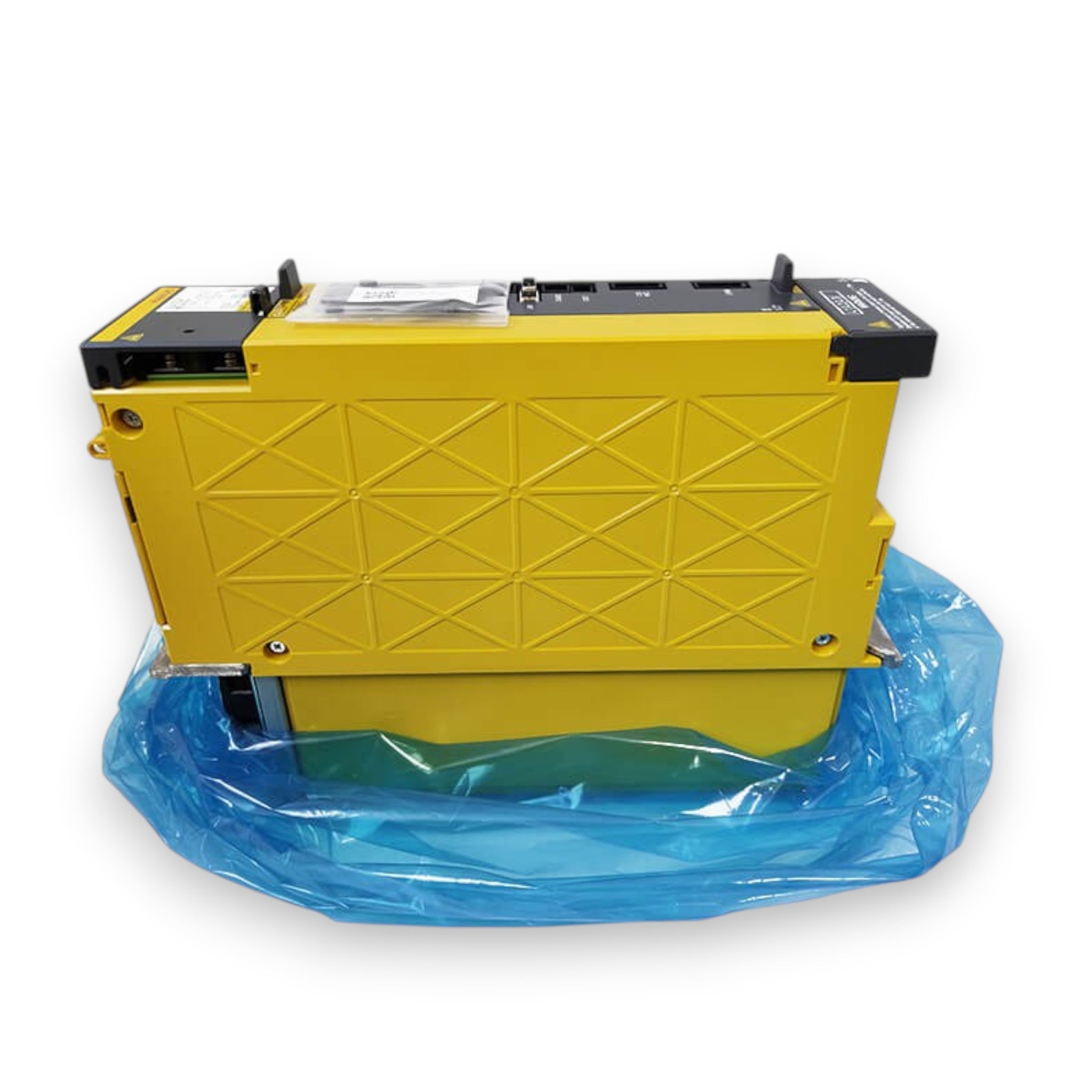 JJAutomation Fanuc aips-s 15-B power supply module A06B-6212-H015 in yellow casing with black connectors