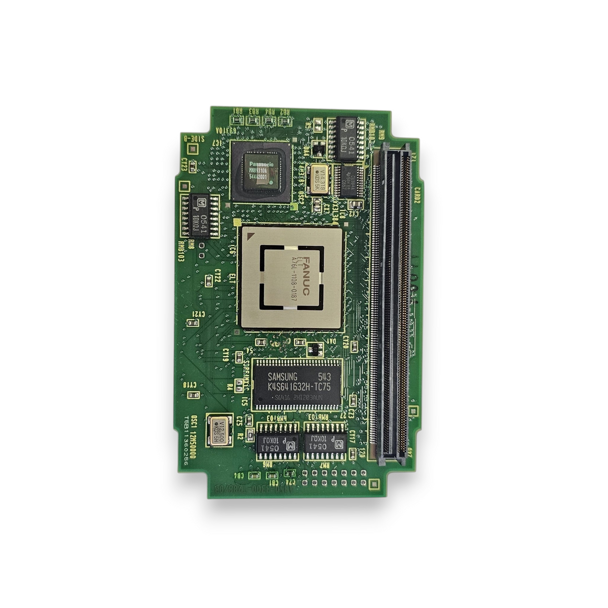 JJAutomation Fanuc A20B-3300-0283 graphic control PCB for 7.2-inch monochrome CNC display with Ethernet support