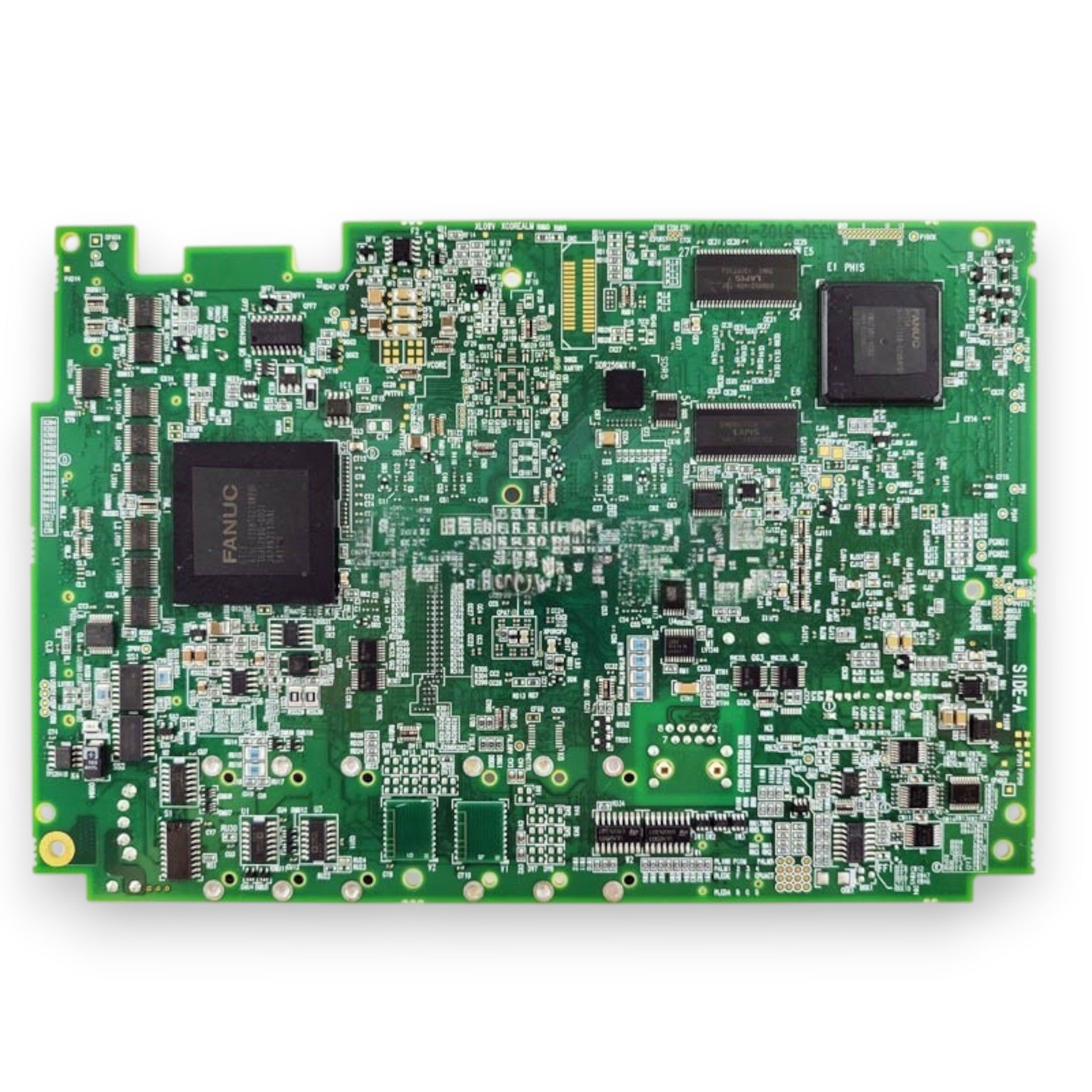 JJAutomation Fanuc A20B-8102-0326 motherboard for 0i-F Plus CNC machines featuring green circuit board design