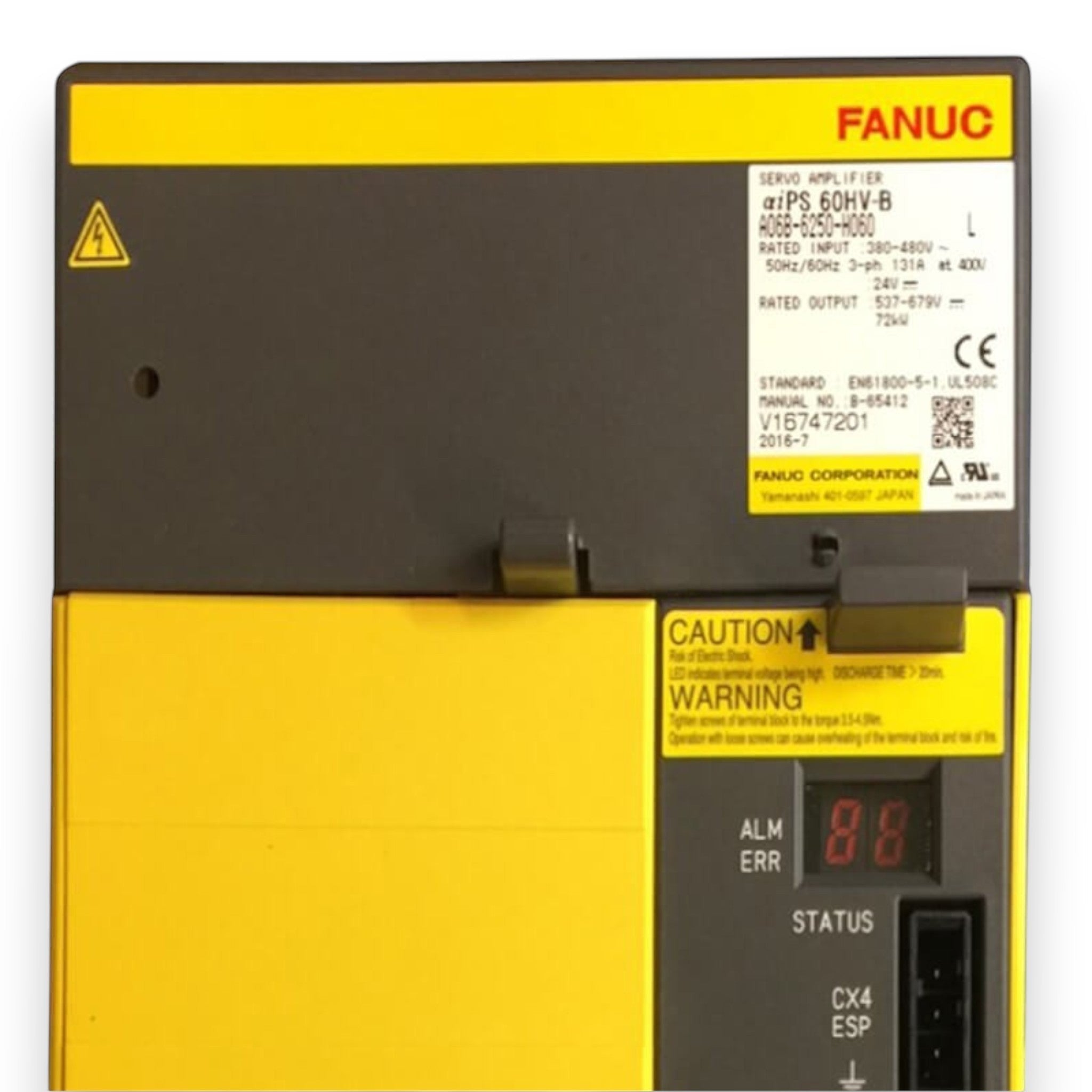 Fanuc aiPS 60HV-B power supply A06B-6252-H060