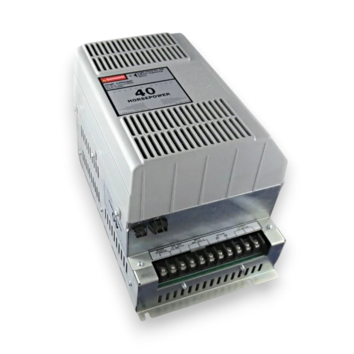 JJAutomation Haas 40 HP Vector Drive spindle inverter for CNC machines with metal casing and terminal block