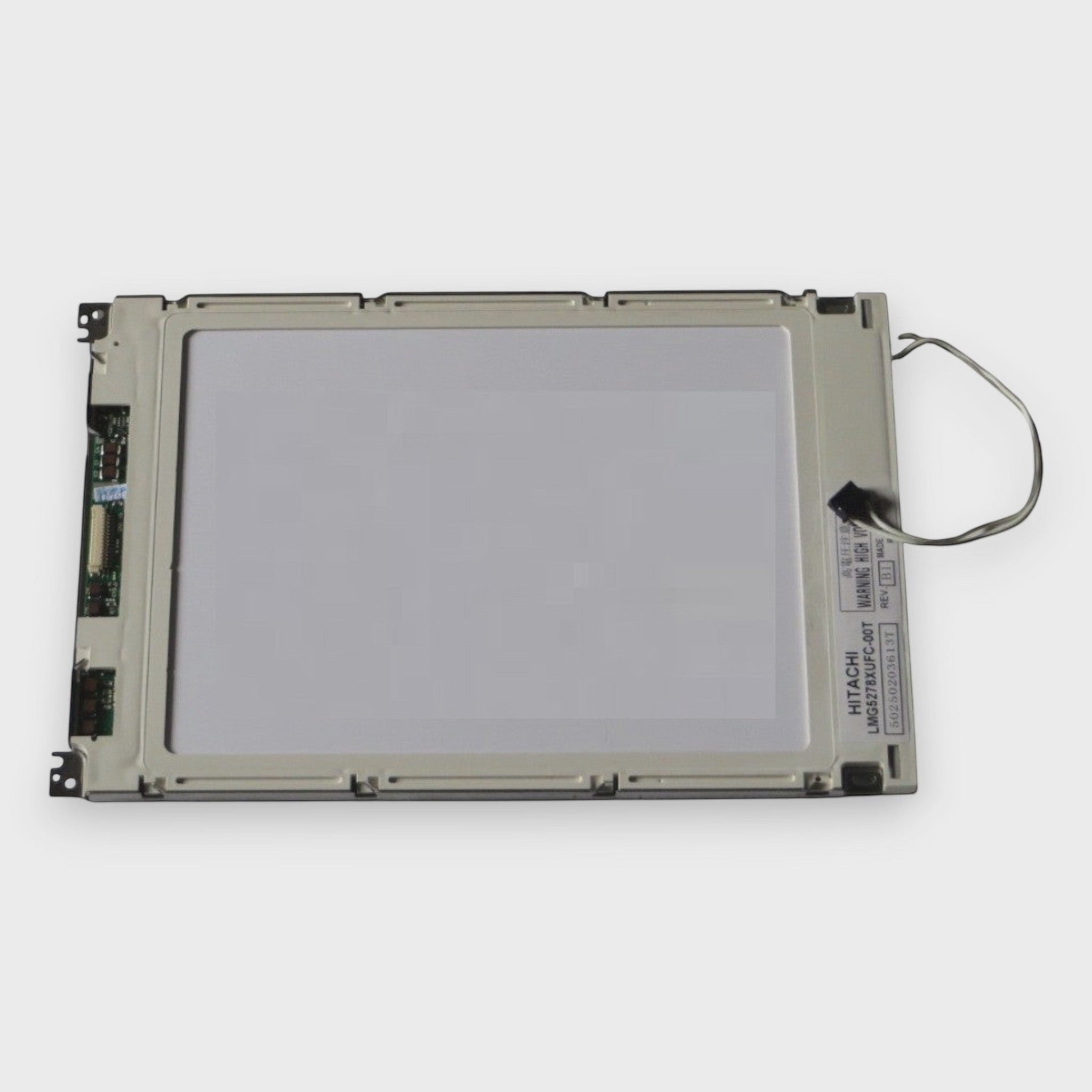 JJAutomation Hitachi LMG5278XUFC-00T LCD display unit for CNC machines with metal frame and ribbon cable