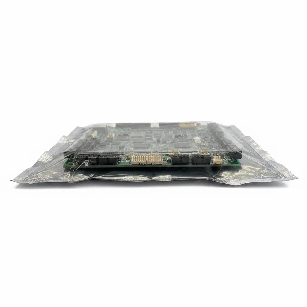 JJAutomation industrial printed circuit board assembly in protective anti-static packaging for automation systems.