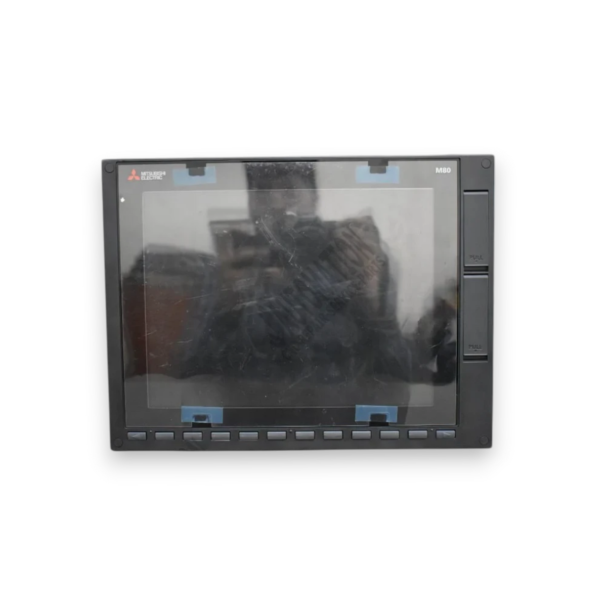 JJAutomation Mitsubishi M80 10.4-inch color TFT touch panel control unit with VGA display and menu keys