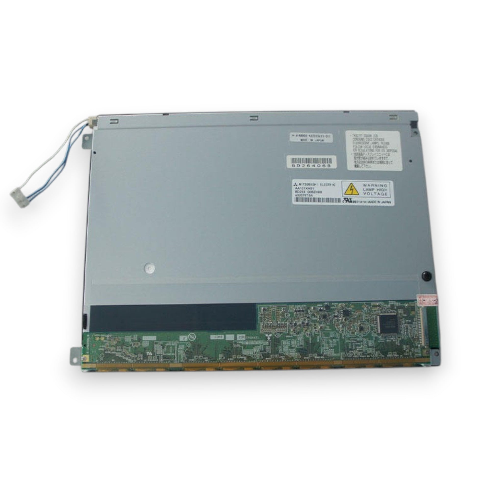 JJAutomation Mitsubishi MAZAK AA121XH05 12.1 inch industrial TFT LCD panel with rear circuit board and connectors