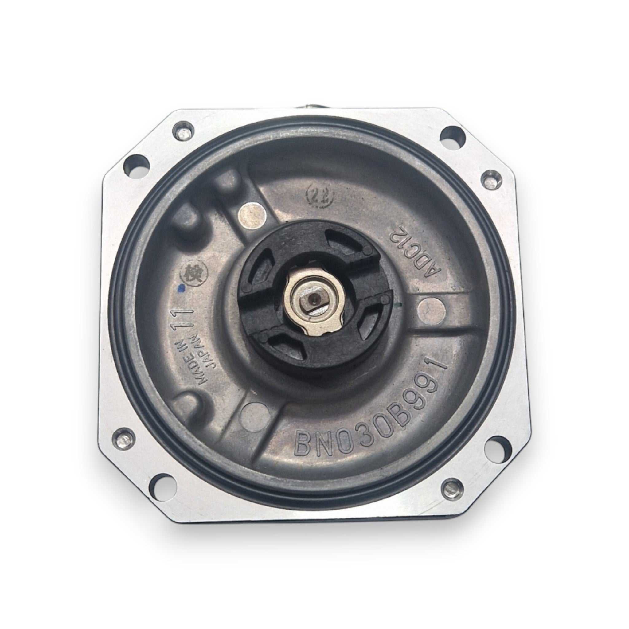 JJAutomation Mitsubishi OSA24RS absolute rotary servo encoder featuring a metallic housing and central shaft