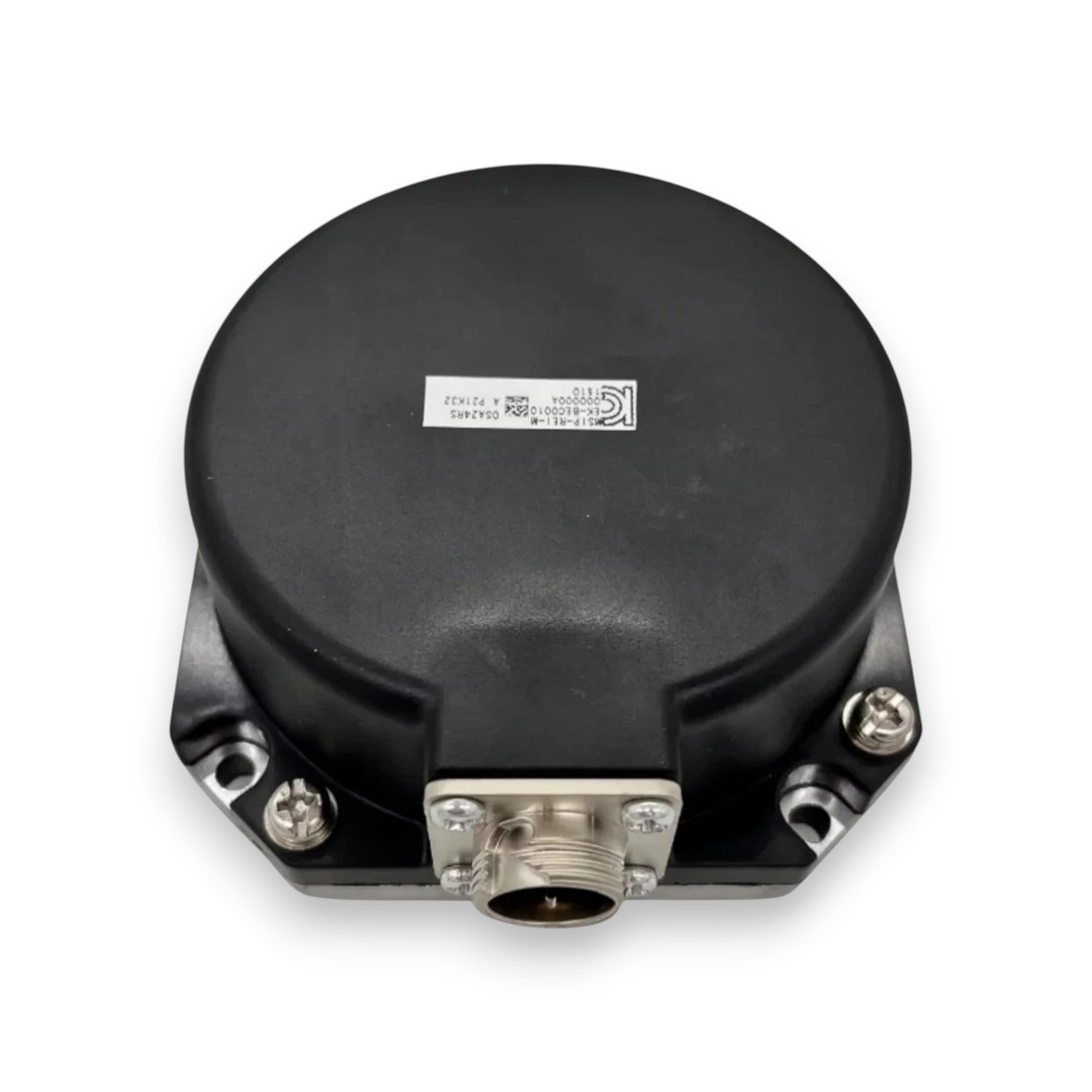JJAutomation Mitsubishi Servo Encoder OSA24RS, a black industrial rotary encoder with a metal connector port.