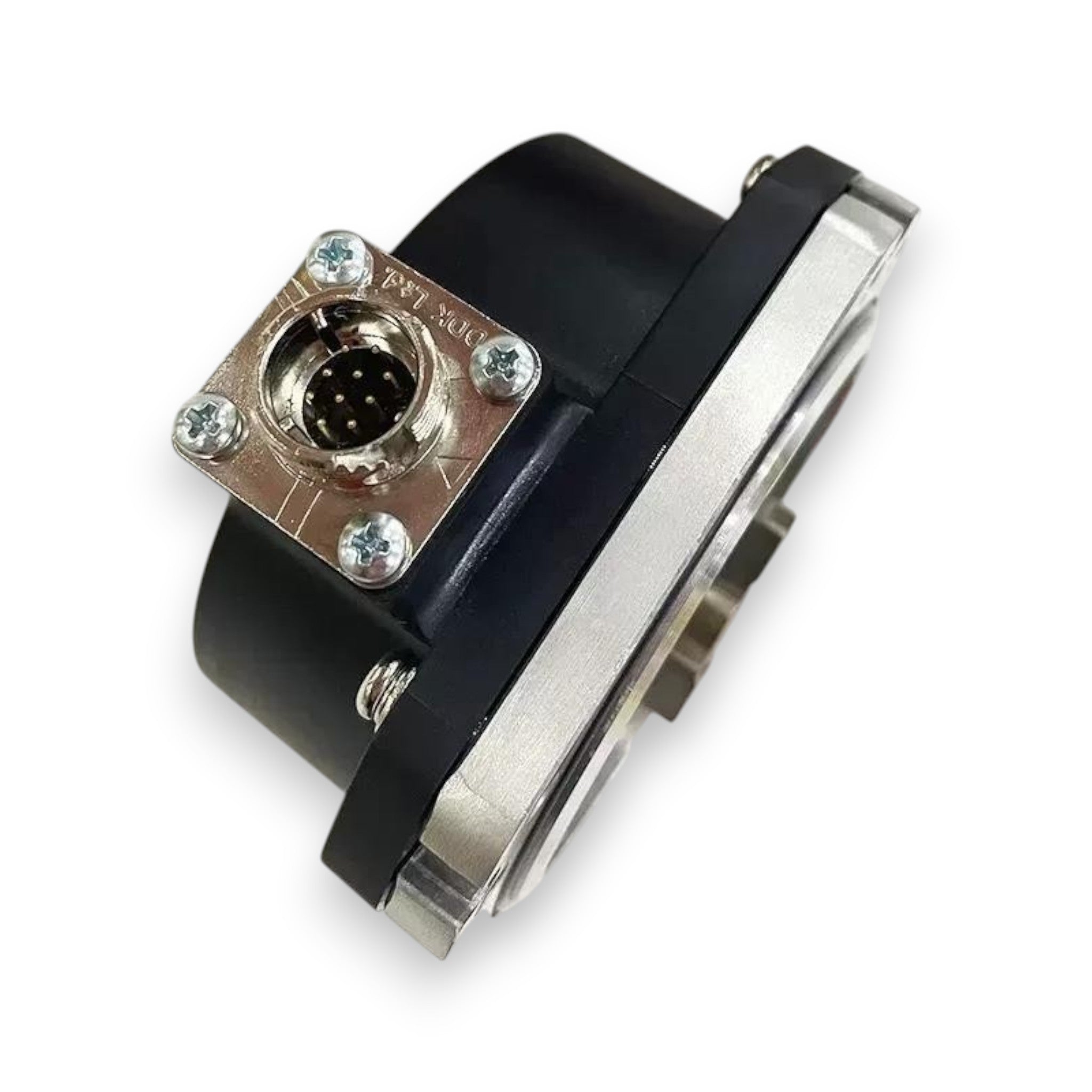 JJAutomation Mitsubishi OSA676S5AS absolute rotary servo encoder with metal connector and black housing