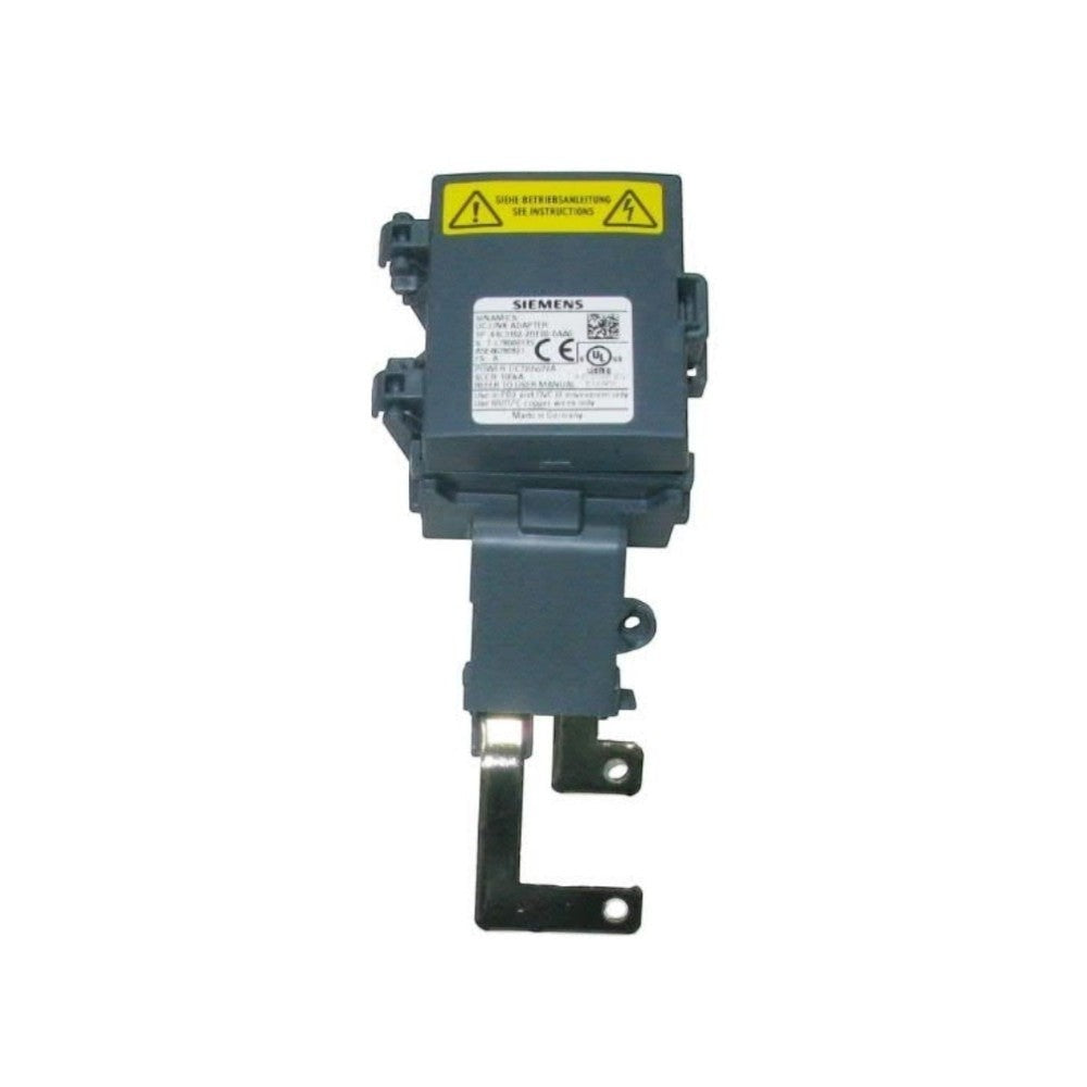 JJAutomation Siemens SINAMICS industrial DC link adapter module with grey housing and electrical connection terminals