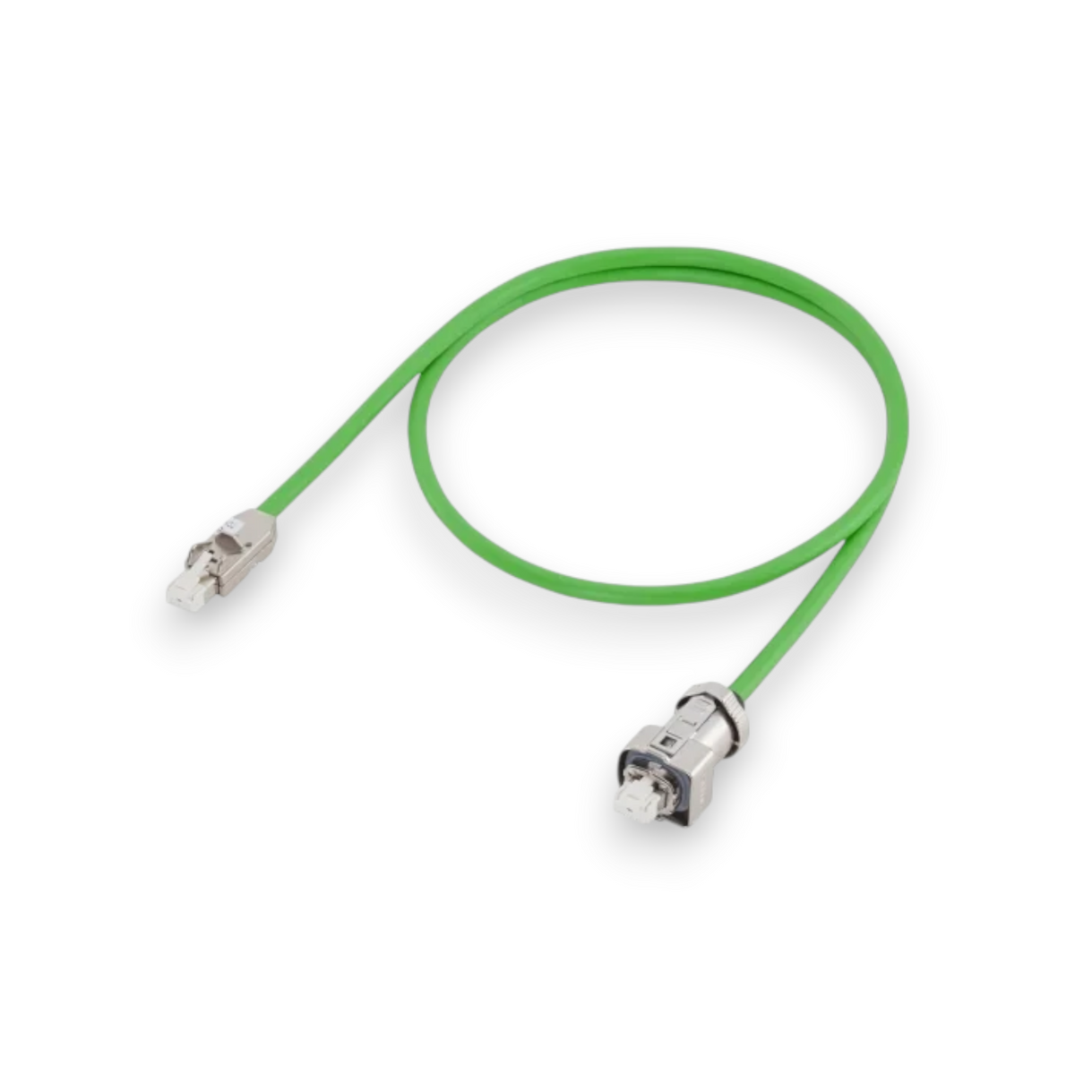JJAutomation green Siemens MOTION-CONNECT 500 DRIVE-CLiQ signal cable with IP20 connectors for industrial automation