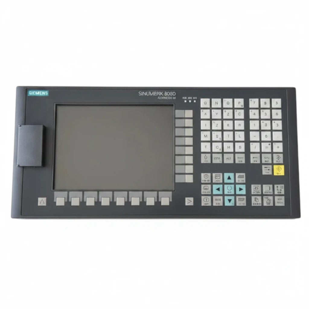 JJAutomation Siemens SINUMERIK 808D Advanced PPU 161.3 horizontal CNC operator panel with Chinese layout interface.