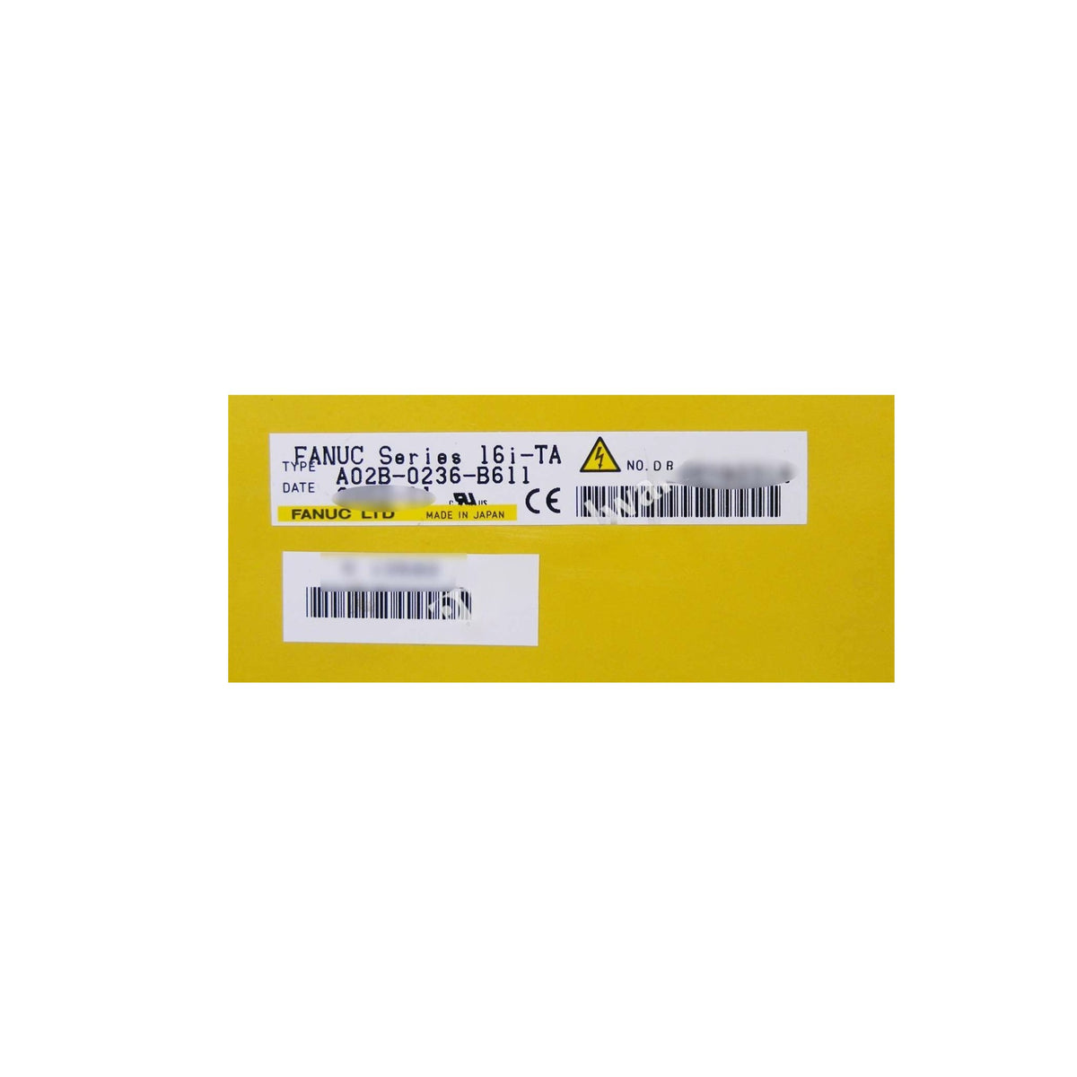Fanuc 16i 10.4" High-Intensity Color LCD Basic Unit (No Slot) A02B-0236-B611