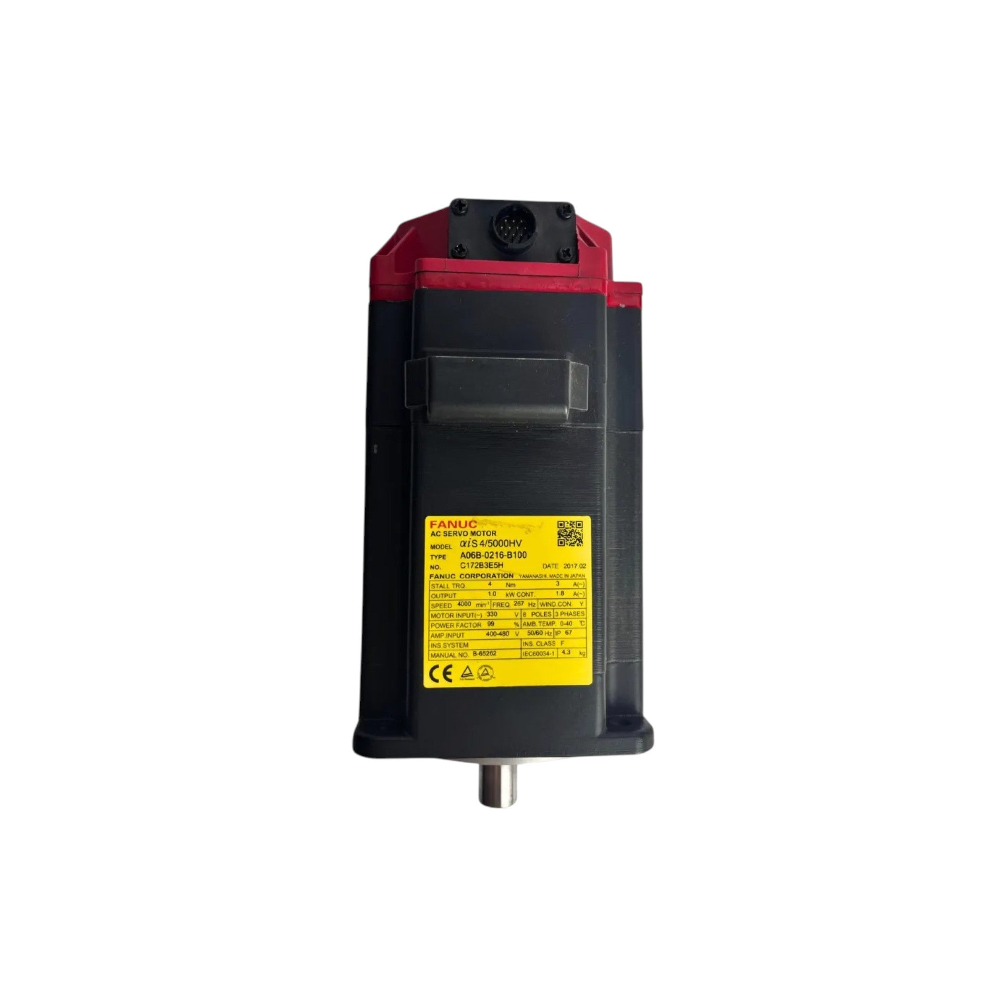 Fanuc Servo Motor αiS 4/6000HV A06B-0214