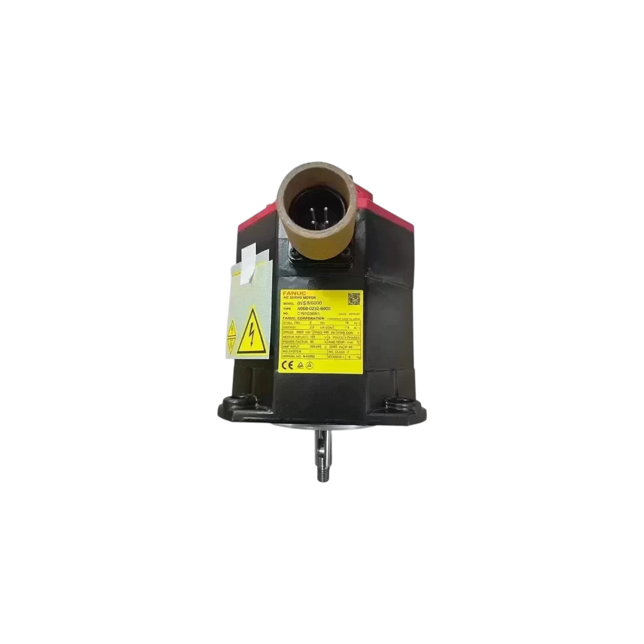 Fanuc Servo Motor αiS 8/6000 A06B-0232