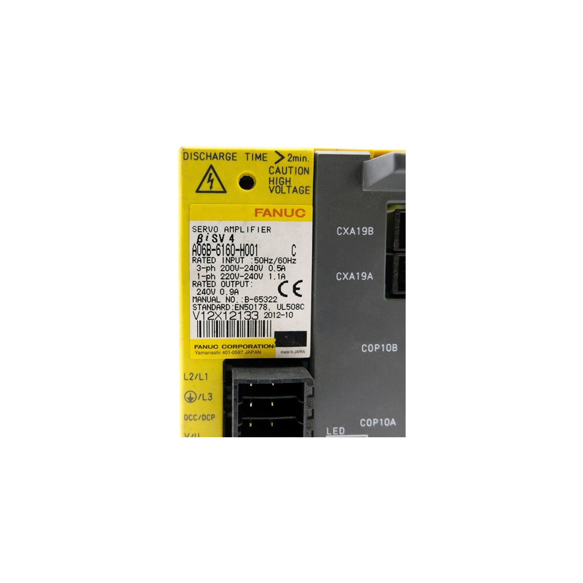 Fanuc Servo Amplifier βiSV4-B A06B-6160-H001
