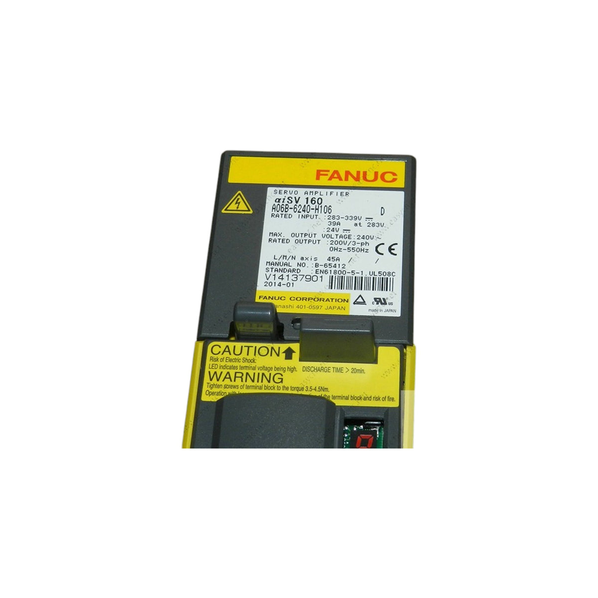 Fanuc Servo Amplifier αiSV 160-B A06B-6240-H106