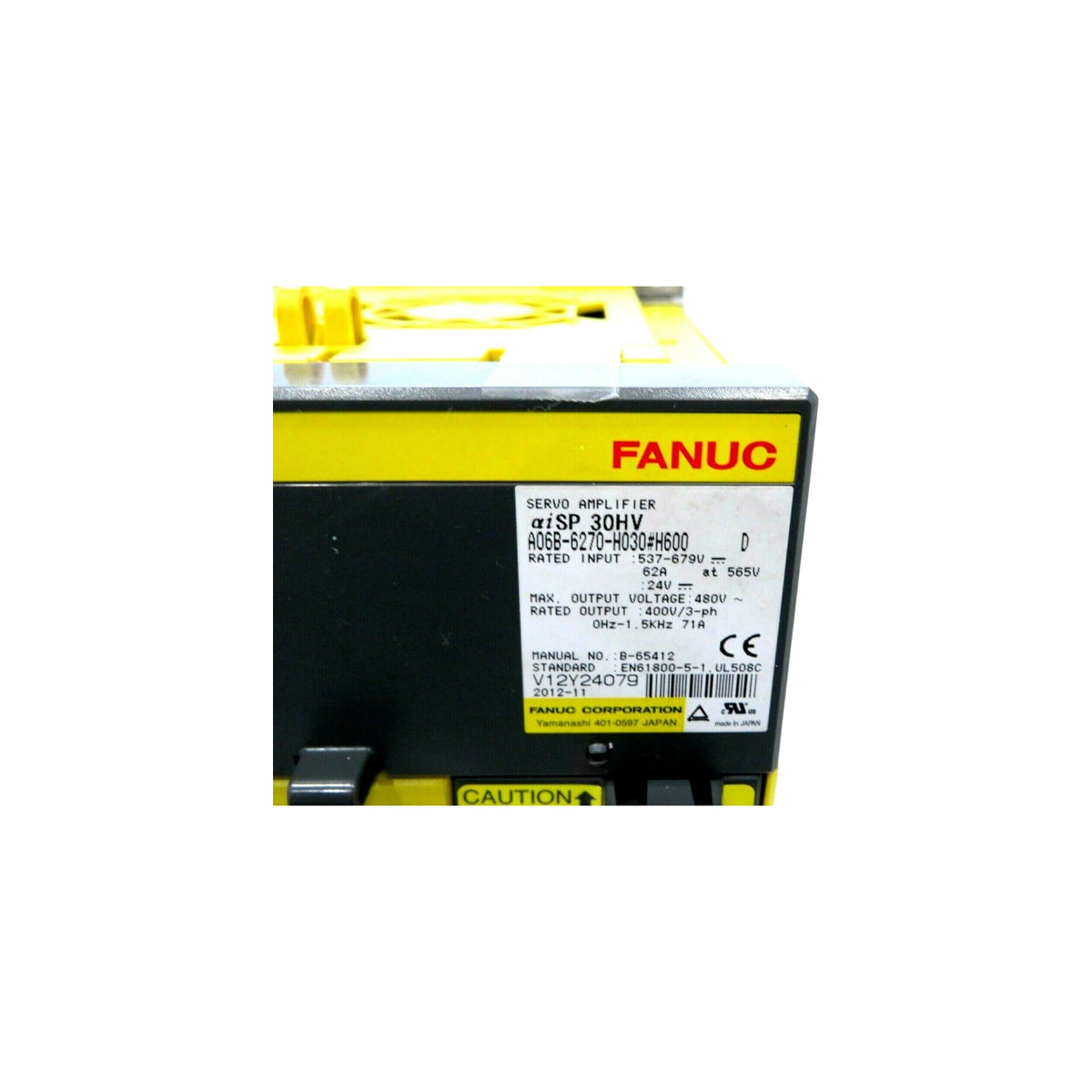 Fanuc Spindle Amplifier αiSP 30HV-B A06B-6270-H030#H600