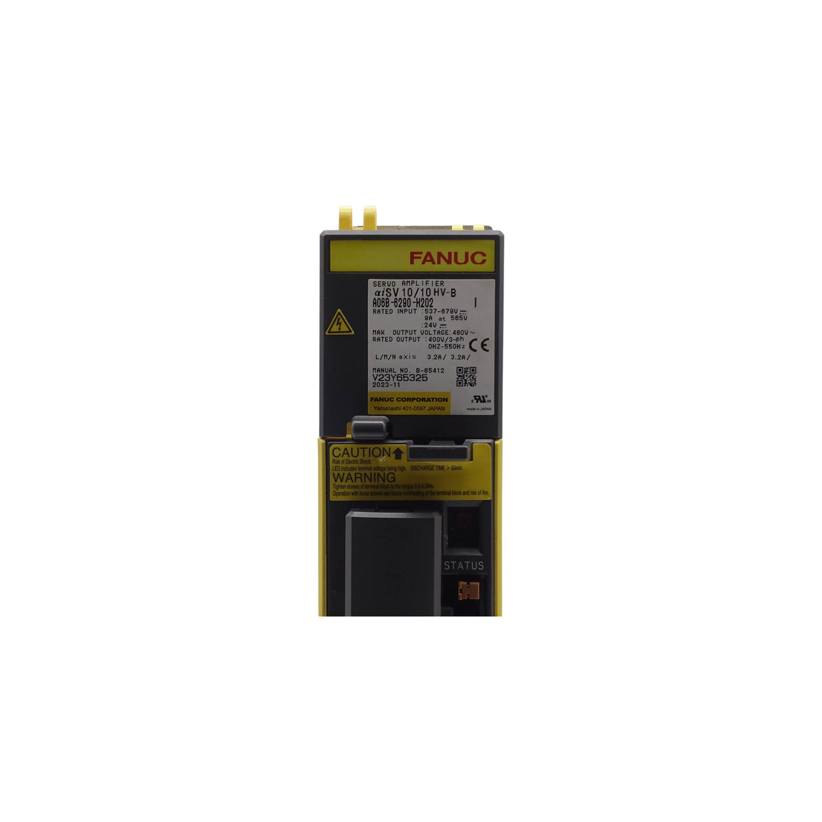 Fanuc Servo Amplifier αiSV 10/10HV-B A06B-6290-H202