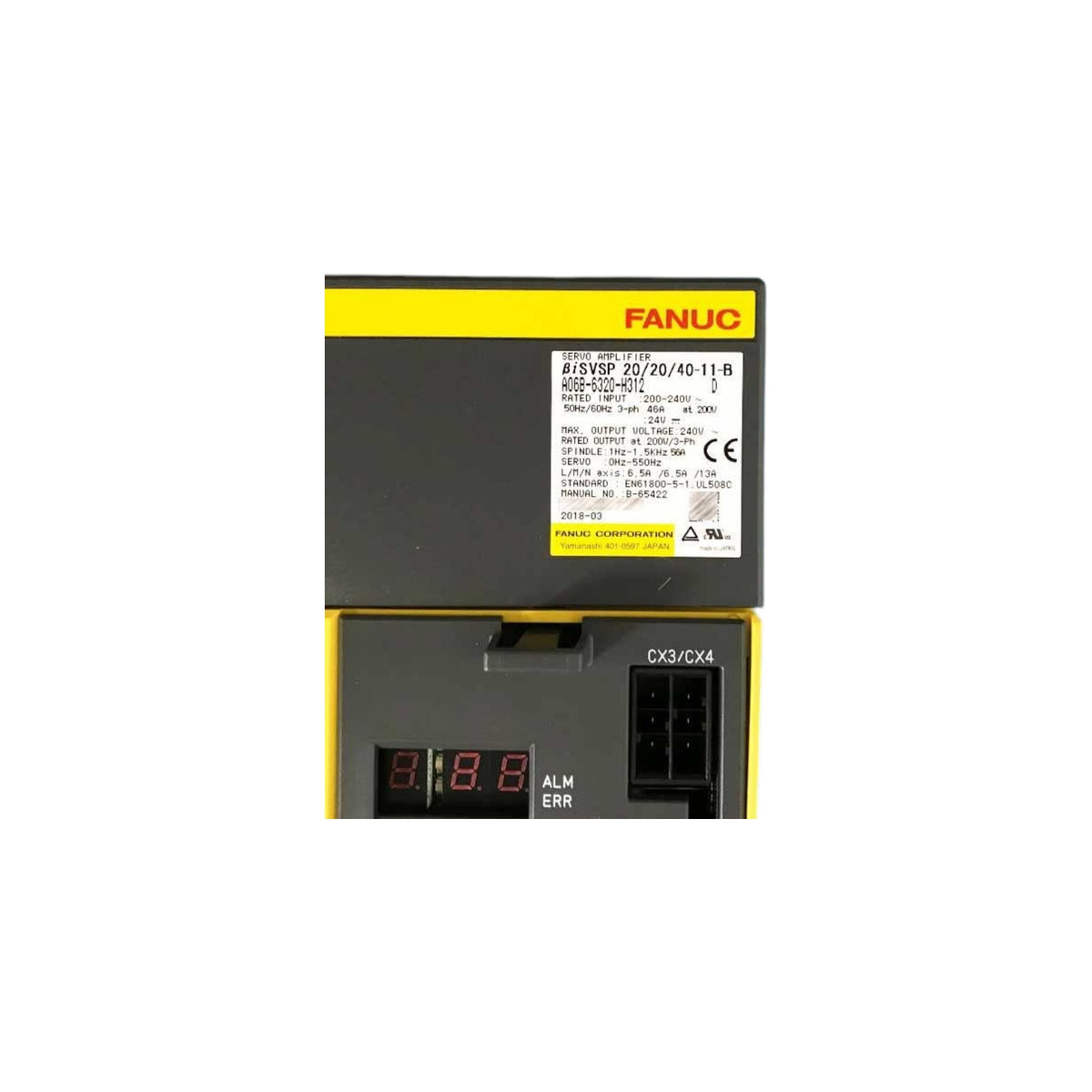 Fanuc Combi Drive βiSVSP 20/20/40-11-B A06B-6320-H312