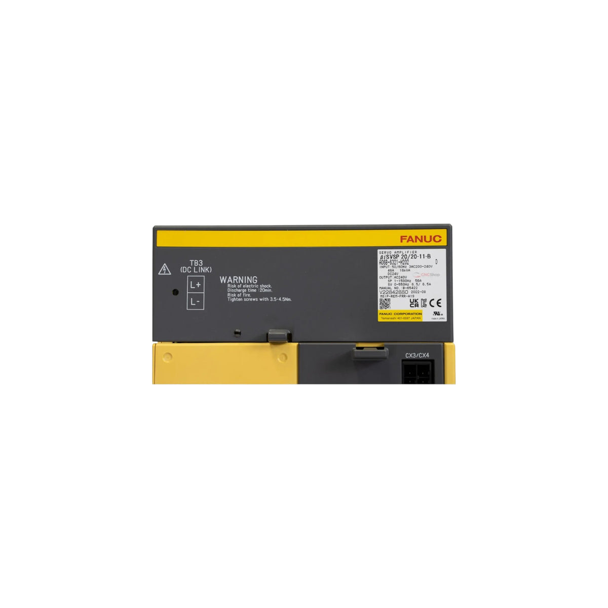Fanuc Combi Drive βiSVSP 20/20-11-B A06B-6321-H202