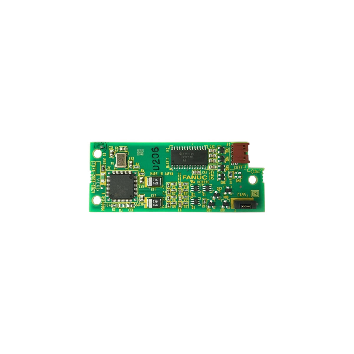Fanuc Touch Panel Control Board A20B-8002-0312 for Display Unit A2/B2 (30i/31i/32i)
