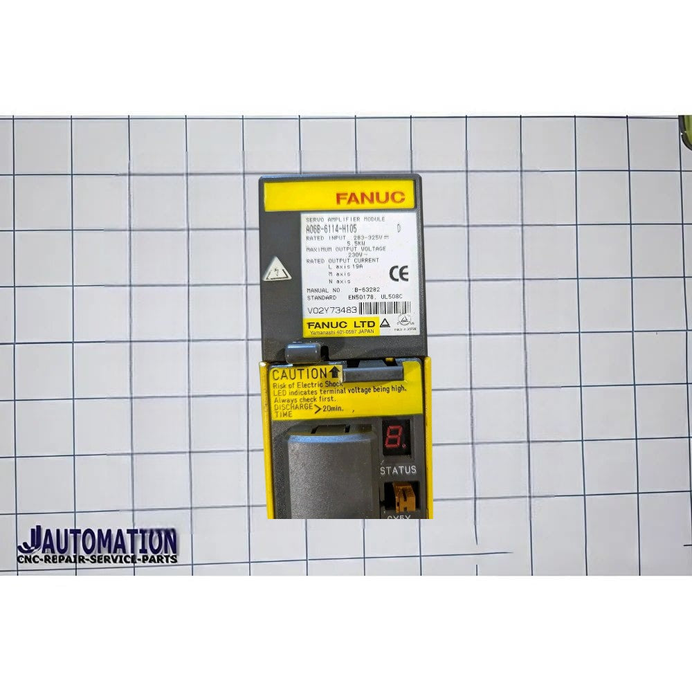 Fanuc ai Servo Amplifier 200VAC-input A06B-6114-C105