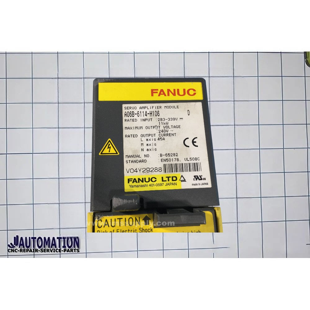 Fanuc ai Servo Amplifier 200VAC-input A06B-6114-C106