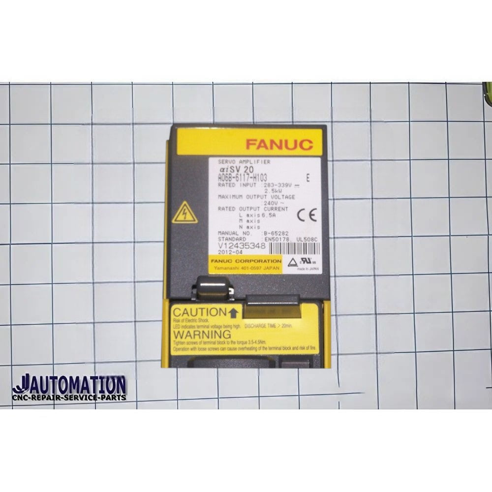 Fanuc ai Servo Amplifier 200VAC-input A06B-6117-H103