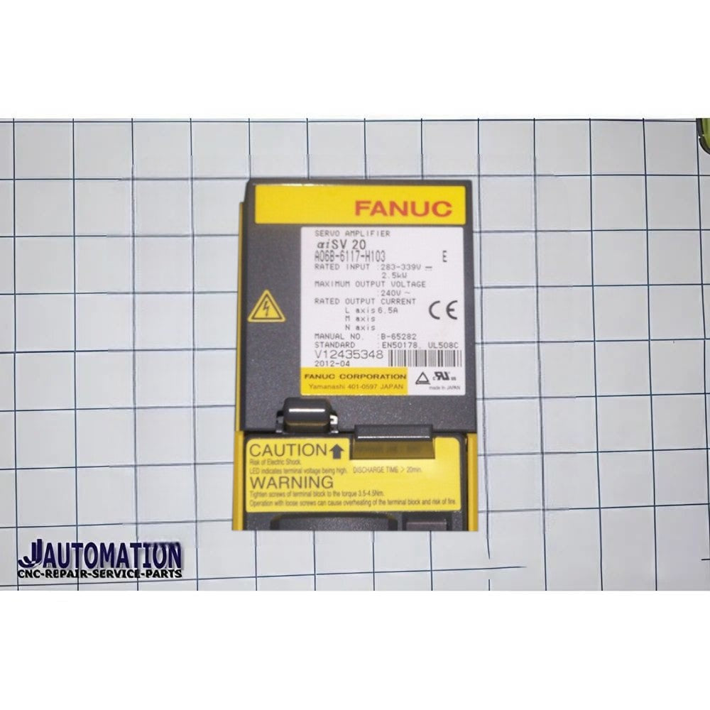 Fanuc ai Servo Amplifier 200VAC-input A06B-6117-C103