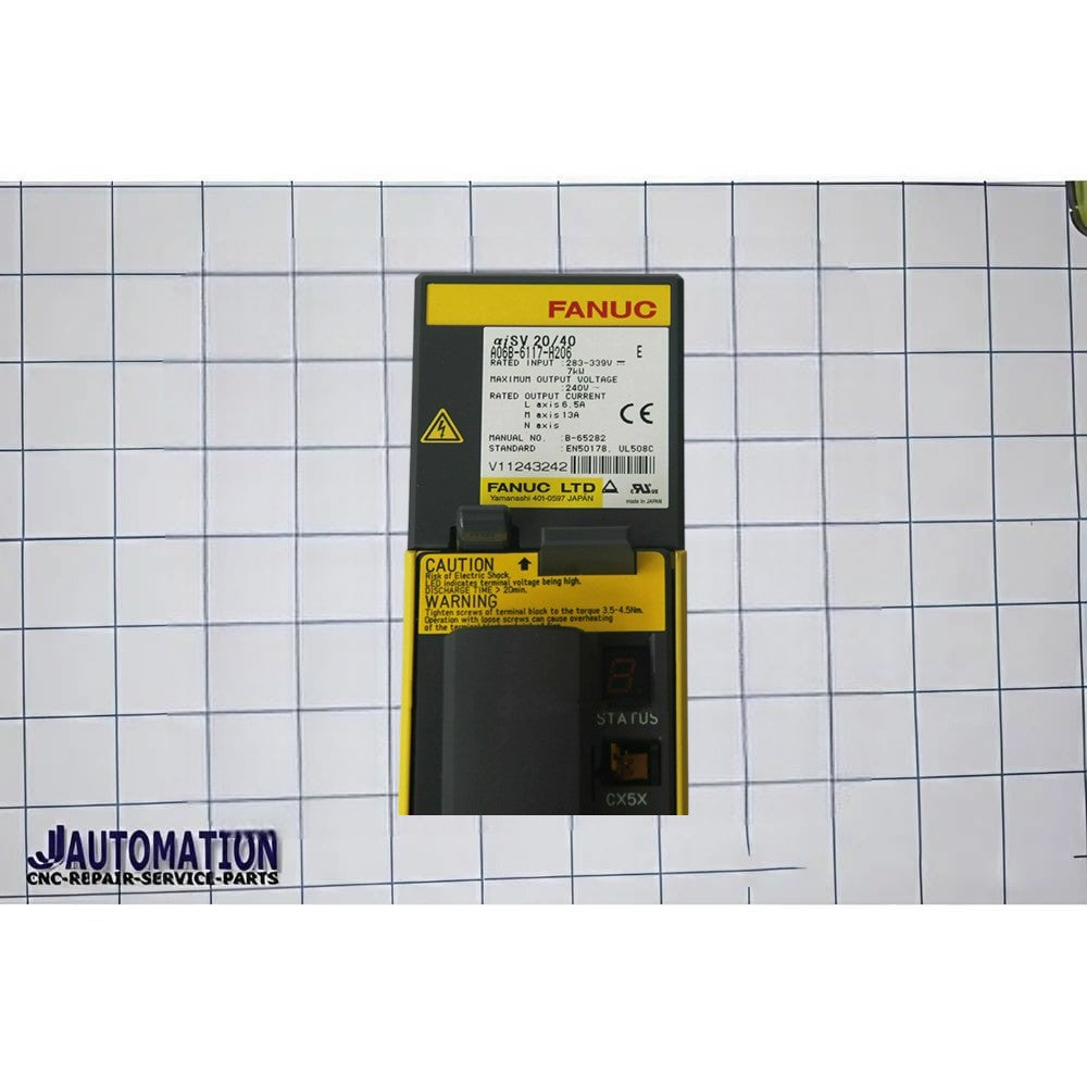 Fanuc ai Servo Amplifier 200VAC-input A06B-6117-H206