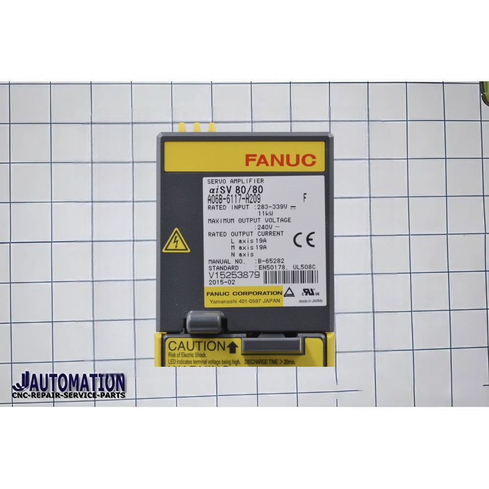 Fanuc ai Servo Amplifier 200VAC-input A06B-6117-H209