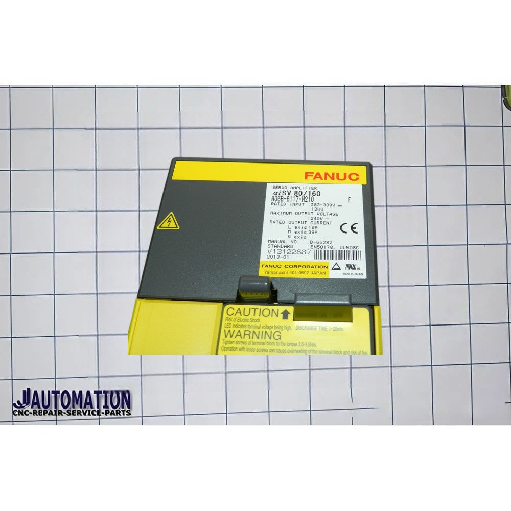 Fanuc ai Servo Amplifier 200VAC-input A06B-6117-H210