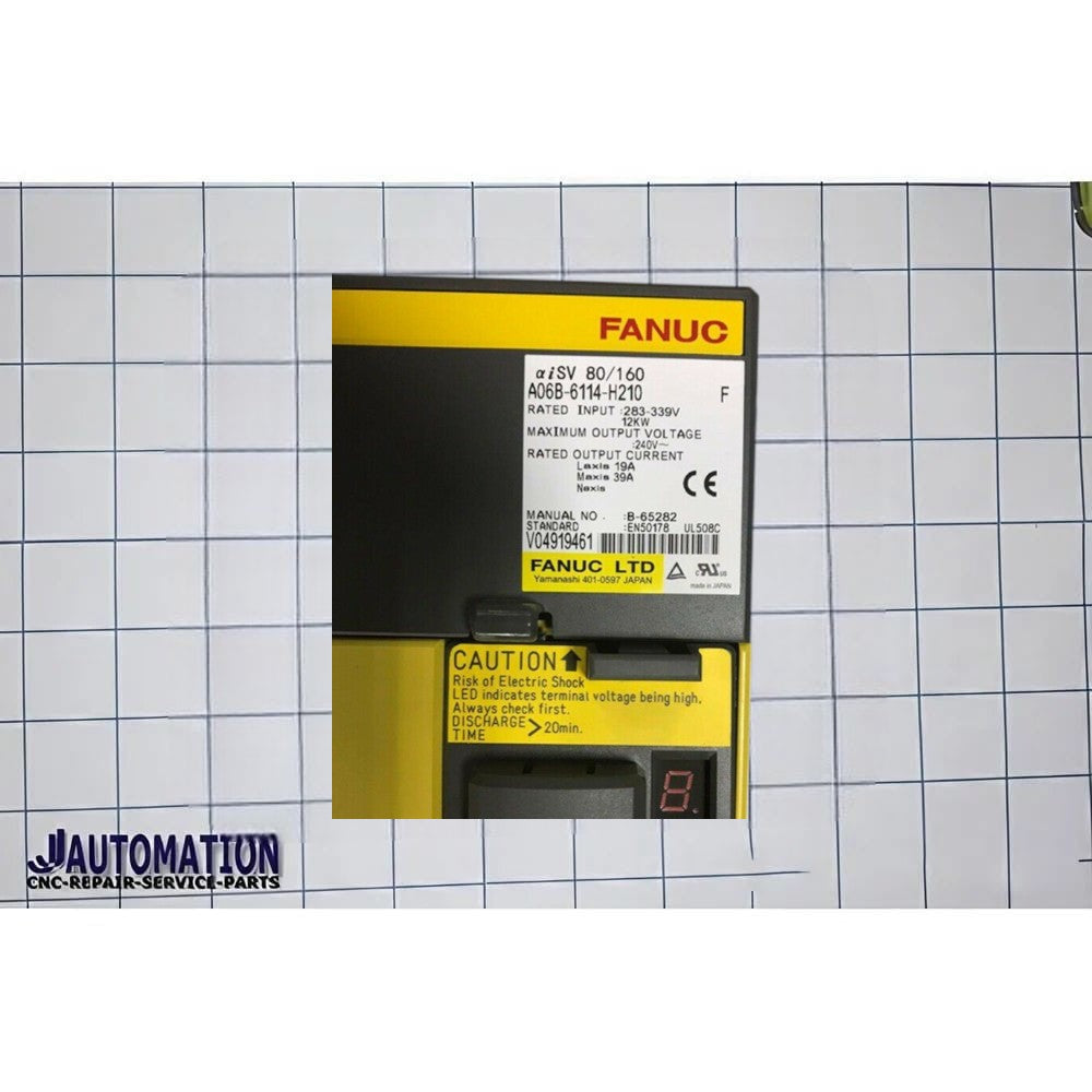 Fanuc ai Servo Amplifier 200VAC-input A06B-6114-C210